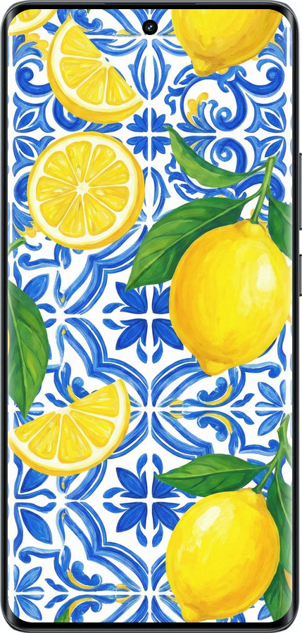 Силиконовый чехол Grocery Girl Italian Summer для Realme 14 PRO + - 6766u-3968 изображение 