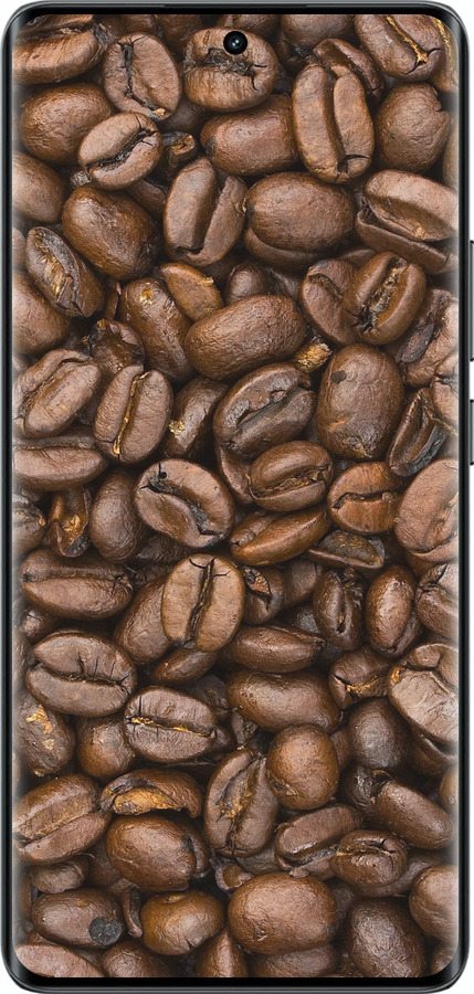Силіконовий чехол Зерна кави для Realme 14 PRO + - 783u-3968 изображение 