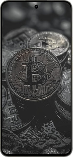 Силіконовий чехол Black Bitcoin для Realme 15 / 15 PRO - 6090u-4137 изображение 