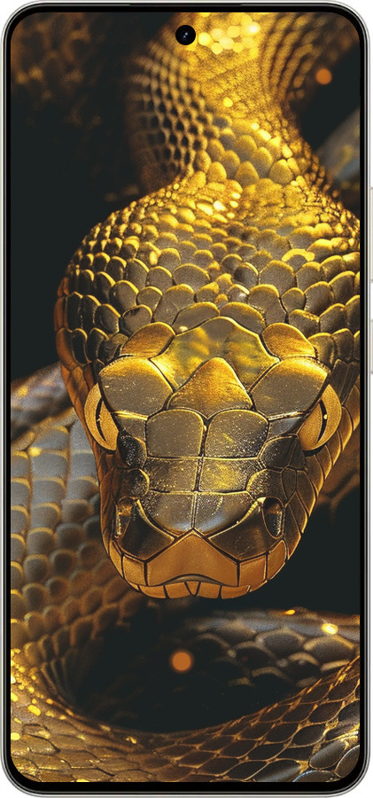 Силиконовый чехол Golden snake для Realme 15 / 15 PRO - 6072u-4137 изображение 