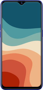 Силиконовый чехол В стиле ретро с волнами для Realme X Lite - 6531u-2030 изображение 