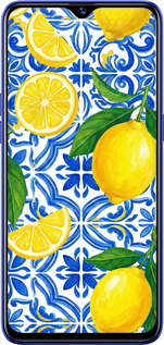 Силіконовий чехол Grocery Girl Italian Summer для Realme X Lite - 6766u-2030 изображение 