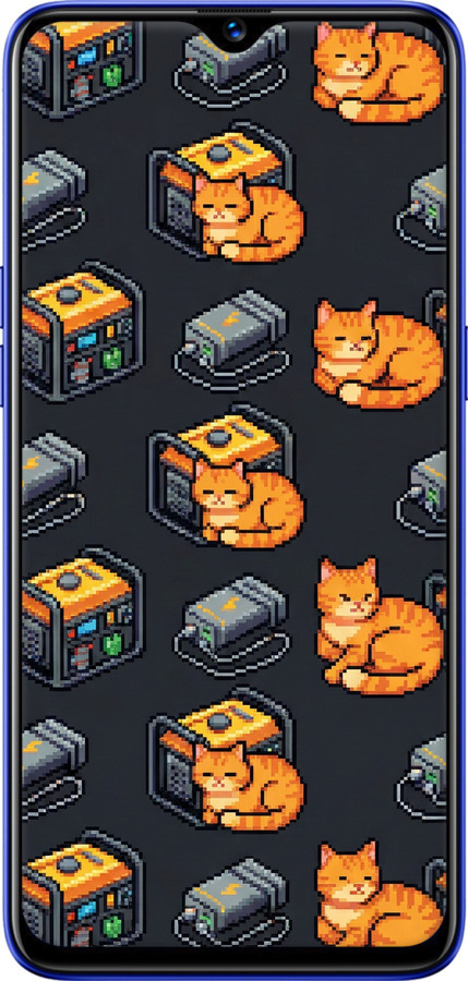 Силиконовый чехол Autonomous Zone для Realme X Lite - 6771u-2030 изображение 