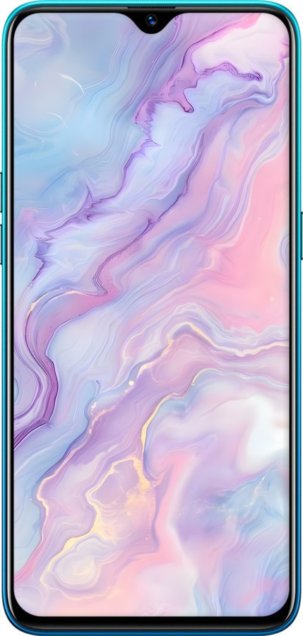 TPU чехол Нежный мрамор для Realme 5 Pro - 6310b-1861 изображение 