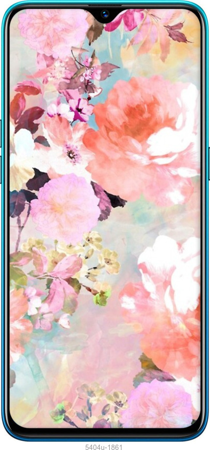 Силиконовый чехол № 5404 для Realme 5 Pro - 5404u-1861 изображение 