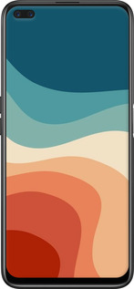 TPU чехол У стилі ретро з хвилями для Realme 6 Pro - 6531b-1893 изображение 