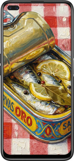 TPU чехол Vintage Sardine Tin Phone для Realme 6 Pro - 6772b-1893 изображение 