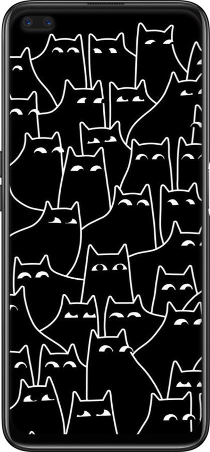 TPU чехол Із зображенням кішок для Realme 6 Pro - 6470b-1893 изображение 