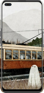 3D пластиковий матовий чехол Привид 2 для Realme 6 Pro - 6247m-1893 изображение 