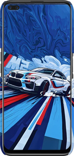 3D пластиковий матовий чехол БМВ для Realme 6 Pro - 6292m-1893 изображение 