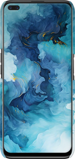 3D пластиковий матовий чехол Акварель для Realme 6 Pro - 6320m-1893 изображение 
