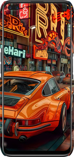 3D пластиковий матовий чехол Порше для Realme 6 Pro - 6334m-1893 изображение 