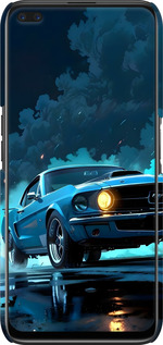 3D пластиковий матовий чехол Форд мустанг для Realme 6 Pro - 6374m-1893 изображение 