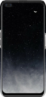 3D пластиковый матовый чехол Сині хмари, Синій місяць для Realme 6 Pro - 6396m-1893 изображение 