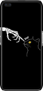 3D пластиковий матовий чехол Кішка для Realme 6 Pro - 6505m-1893 изображение 
