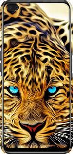 3D пластиковий матовий чехол Леопард для Realme 6 Pro - 6611m-1893 изображение 