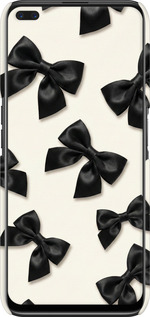 3D пластиковий матовий чехол Dark Coquette для Realme 6 Pro - 6765m-1893 изображение 