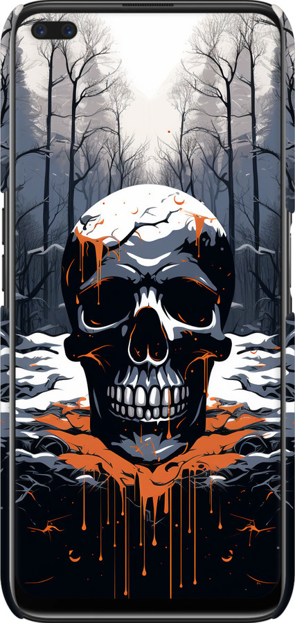 3D пластиковий матовий чехол Чохол для телефону для Realme 6 Pro - 5960m-1893 изображение 