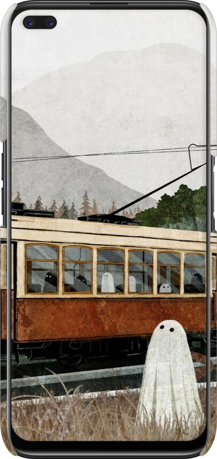 3D пластиковий матовий чехол Привид 2 для Realme 6 Pro - 6247m-1893 изображение 