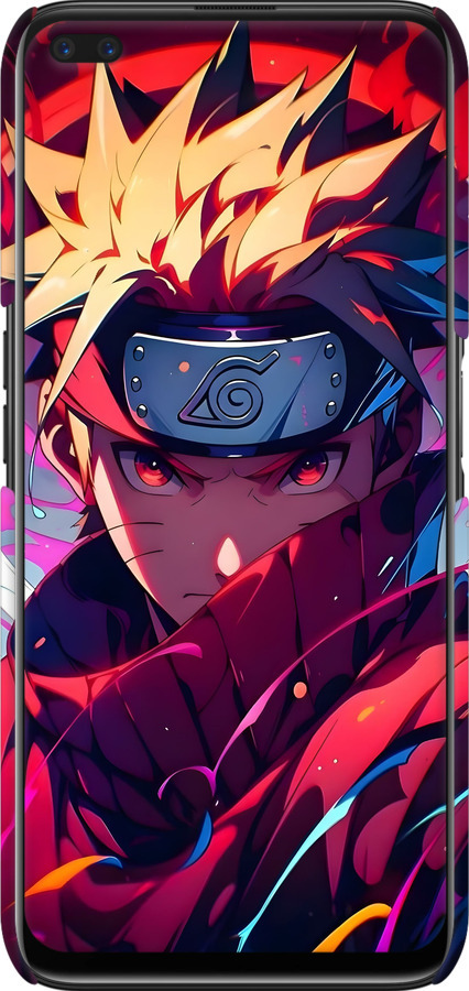3D пластиковий матовий чехол Наруто для Realme 6 Pro - 6274m-1893 изображение 