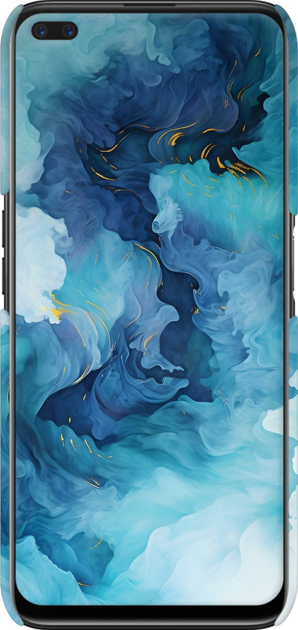3D пластиковий матовий чехол Акварель для Realme 6 Pro - 6320m-1893 изображение 