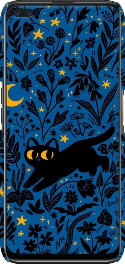 3D пластиковий матовий чехол Літня ніч для Realme 6 Pro - 6472m-1893 изображение 