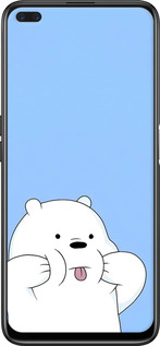 2D пластиковий чехол Милий ведмедик для Realme 6 Pro - 6357t-1893 изображение 
