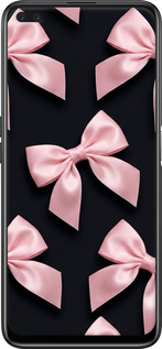 Силиконовый чехол Coquette Ribbons Dark Coquette для Realme 6 Pro - 6767u-1893 изображение 