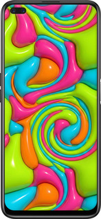 Силиконовый чехол Y2K Jelly Dream для Realme 6 Pro - 6780u-1893 изображение 