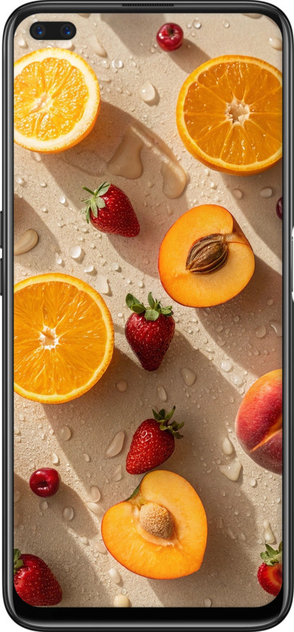 Силіконовий чехол Фрукти 3 для Realme 6 Pro - 6703u-1893 изображение 
