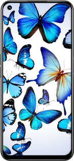 Силіконовий чехол Метелики для Realme 8i - 6023u-2518 изображение 