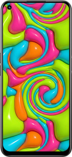 Силиконовый чехол Y2K Jelly Dream для Realme 8i - 6780u-2518 изображение 