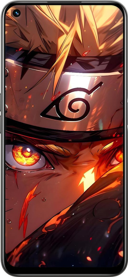 Силиконовый чехол Наруто для Realme 8i - 6277u-2518 изображение 