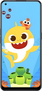 TPU чехол Бейби Шарк для Realme 9 Pro Plus - 6303b-2596 изображение 
