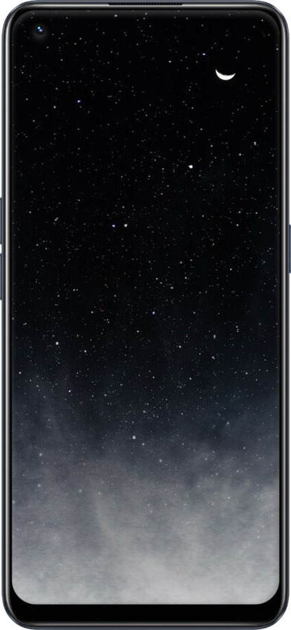 TPU чехол Сині хмари, Синій місяць для Realme 9 - 6396b-2866 изображение 