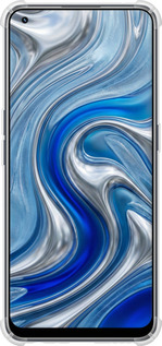 Силіконовий протиударний с посиленими кутами чехол Liquid Chrome для Realme 9 - 6781sp-2866 изображение 