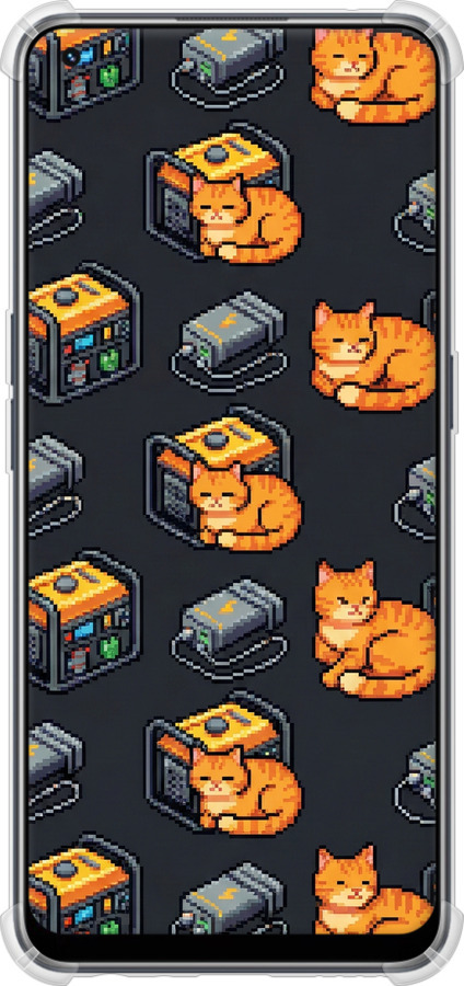 Силикон с усиленными углами чехол Autonomous Zone для Realme 9 - 6771sp-2866 изображение 