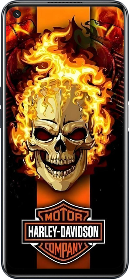 TPU чехол Харлей девидсон для Realme 9i - 6370b-2705 изображение 