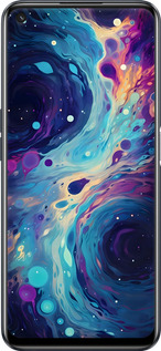 Силіконовий чехол Арт акварель для Realme 9i - 6329u-2705 изображение 