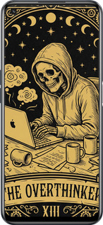 Силиконовый чехол The Overthinker для Realme 9i - 6774u-2705 изображение 