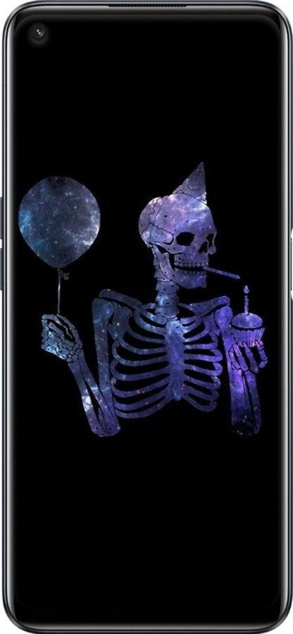Силиконовый чехол Скелетное искусство для Realme 9i - 6536u-2705 изображение 