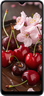 TPU чехол Вишня в шоколаде для Realme C11 2020 - 6698b-2031 изображение 