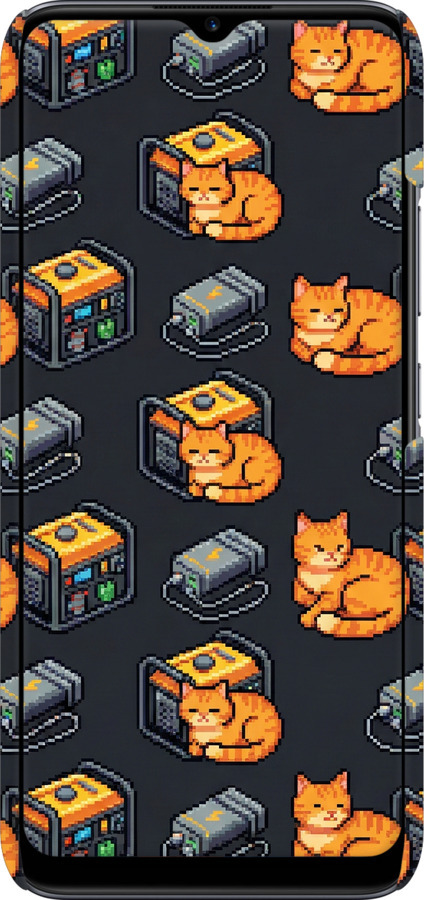 3D пластиковый матовый чехол Autonomous Zone для Realme C11 2020 - 6771m-2031 изображение 