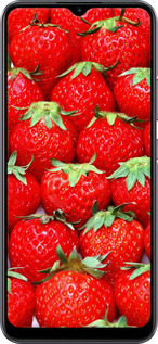 Силиконовый чехол Клубника для Realme C11 2020 - 6020u-2031 изображение 