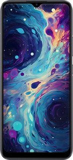 Силіконовий чехол Арт акварель для Realme C11 2020 - 6329u-2031 изображение 