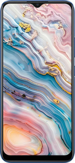 TPU чехол Мрамор красивый для Realme 7i - 6376b-2486 изображение 