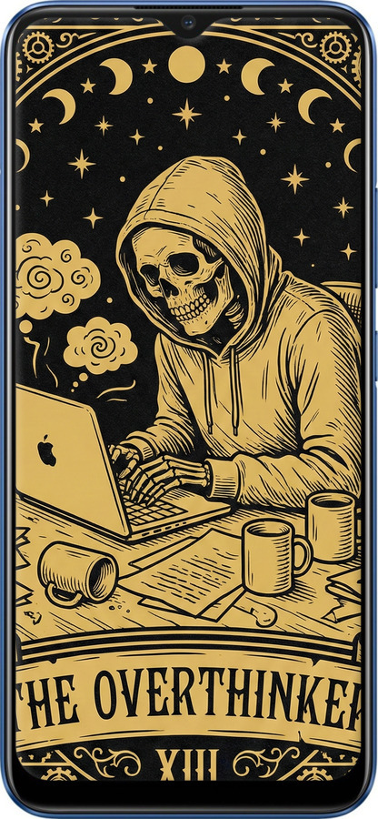 TPU чехол The Overthinker для Realme C15 - 6774b-2063 изображение 