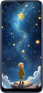 Силиконовый чехол Маленький принц для Realme C15 - 6326u-2063 изображение 