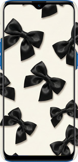 3D пластиковий матовий чехол Dark Coquette для Realme C2 - 6765m-1852 изображение 