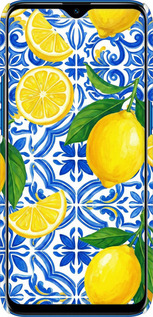 3D пластиковый матовый чехол Grocery Girl Italian Summer для Realme C2 - 6766m-1852 изображение 